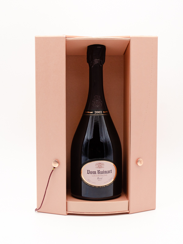 CHAMPAGNE ROSÉ BRUT DOM RUINART 2002 75 cl