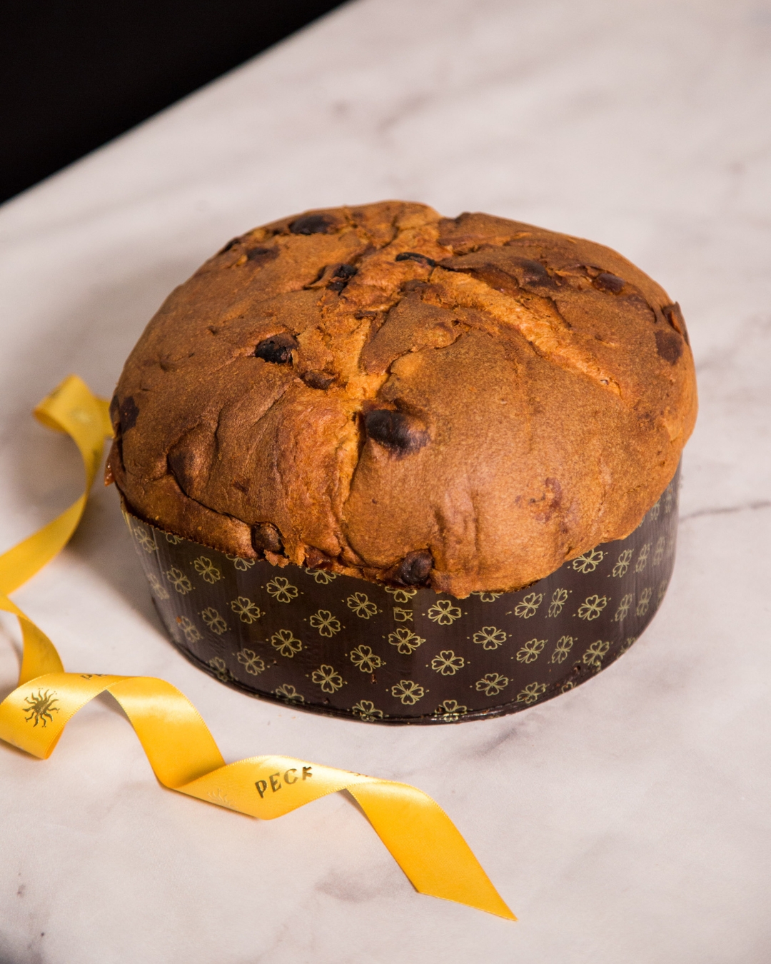 PANETTONE AL MANDARINO E CREMA AL PISTACCHIO 50%