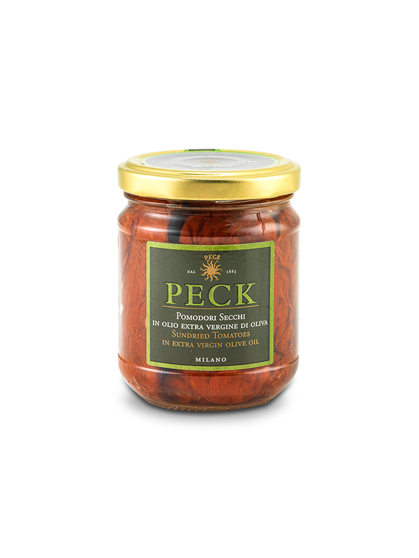 POMODORI SECCHI IN OLIO EXTRAVERGINE DI OLIVA 190 g