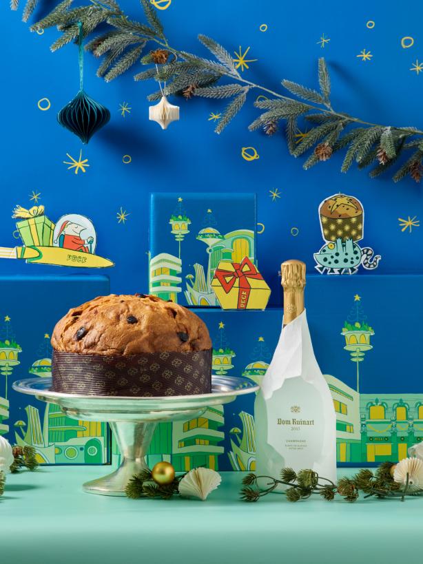 DOM RUINART E PANETTONE