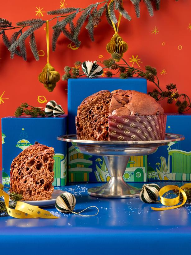 PANETTONE CIOCCOLATO E ALBICOCCA